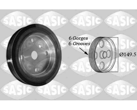 Belt Pulley, crankshaft