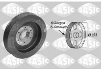 Belt Pulley, crankshaft