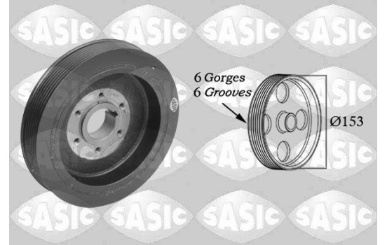 Belt Pulley, crankshaft
