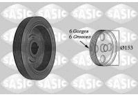 Belt Pulley, crankshaft