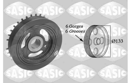 Belt Pulley, crankshaft