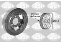 Belt Pulley, crankshaft