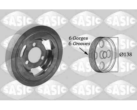 Belt Pulley, crankshaft