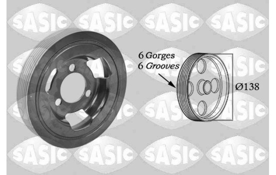 Belt Pulley, crankshaft