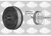 Belt Pulley, crankshaft