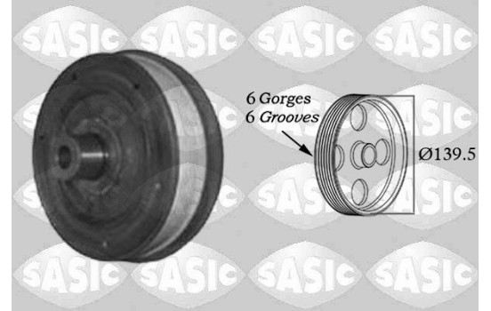Belt Pulley, crankshaft
