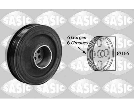 Belt Pulley, crankshaft