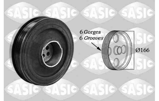 Belt Pulley, crankshaft