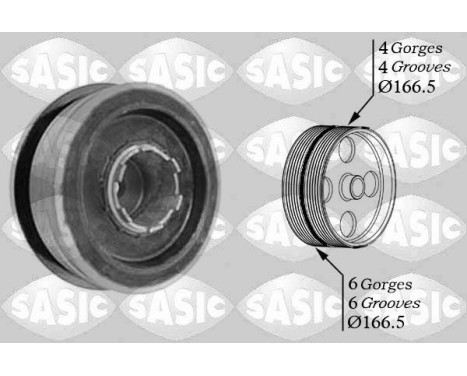 Belt Pulley, crankshaft