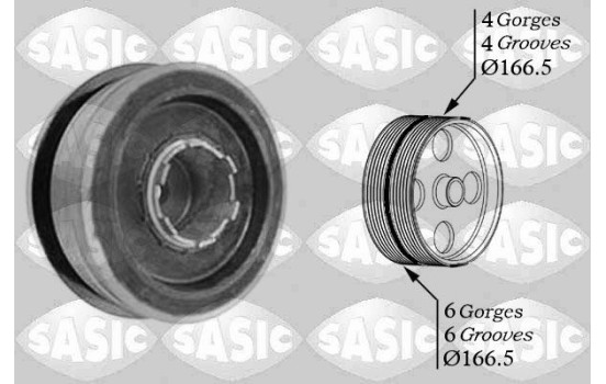 Belt Pulley, crankshaft