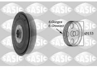 Belt Pulley, crankshaft