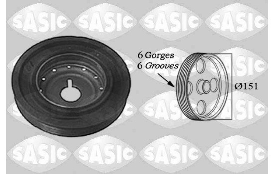 Belt Pulley, crankshaft