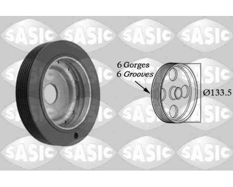 Belt Pulley, crankshaft