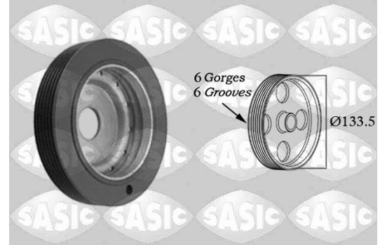 Belt Pulley, crankshaft