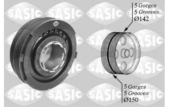 Belt Pulley, crankshaft