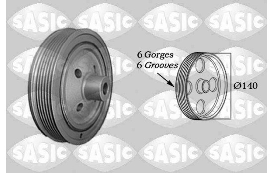 Belt Pulley, crankshaft