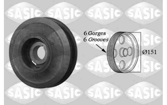 Belt Pulley, crankshaft