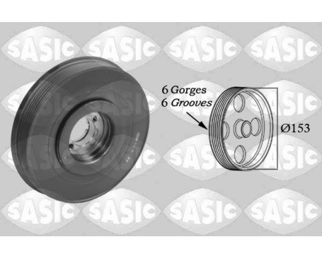 Belt Pulley, crankshaft
