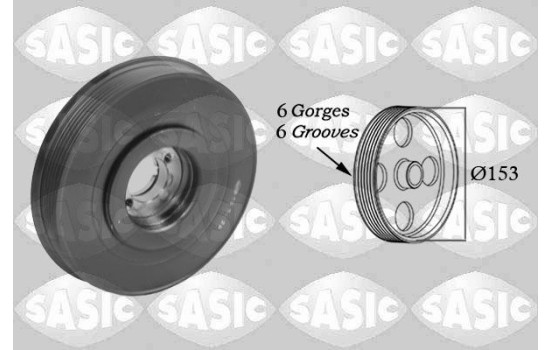 Belt Pulley, crankshaft