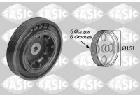 Belt Pulley, crankshaft