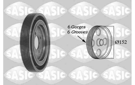 Belt Pulley, crankshaft