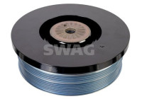 Belt pulley, crankshaft