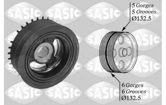 Belt Pulley, crankshaft