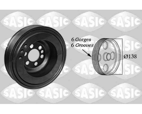 Belt Pulley, crankshaft