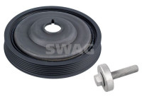 Belt pulley, crankshaft