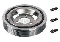 Belt pulley, crankshaft