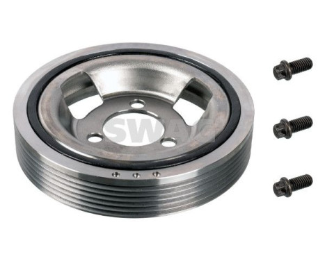 Belt pulley, crankshaft