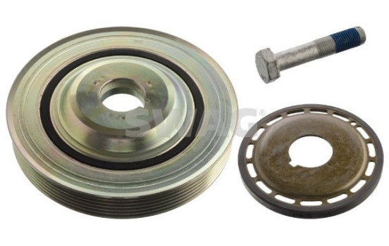 Belt pulley, crankshaft