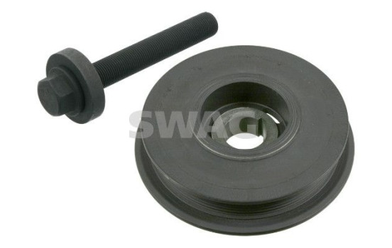 Belt pulley, crankshaft