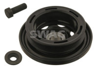 Belt pulley, crankshaft