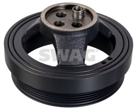 Belt pulley, crankshaft