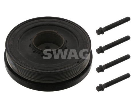 Belt pulley, crankshaft