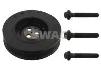 Belt pulley, crankshaft