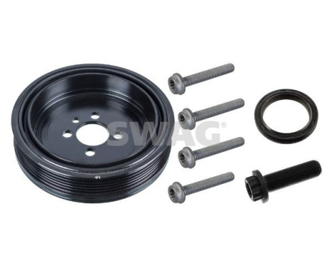 Belt pulley, crankshaft