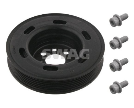 Belt pulley, crankshaft