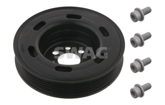 Belt pulley, crankshaft