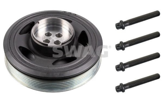 Belt pulley, crankshaft