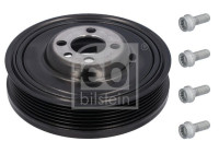 Belt pulley, crankshaft