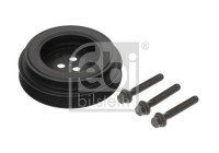 Belt pulley, crankshaft