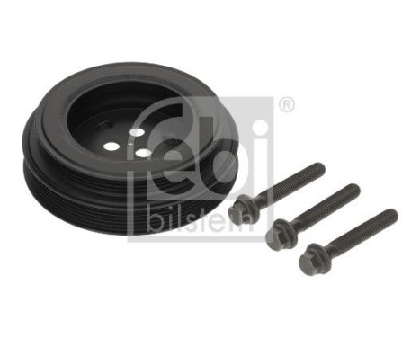 Belt pulley, crankshaft