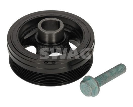 Belt pulley, crankshaft