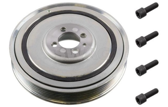 Belt pulley, crankshaft