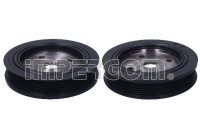 Belt pulley, crankshaft