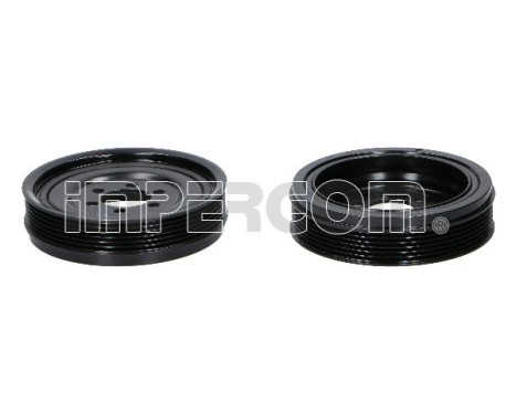 Belt pulley, crankshaft