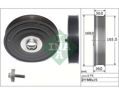 Belt Pulley Set, crankshaft