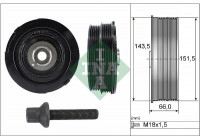 Belt Pulley Set, crankshaft